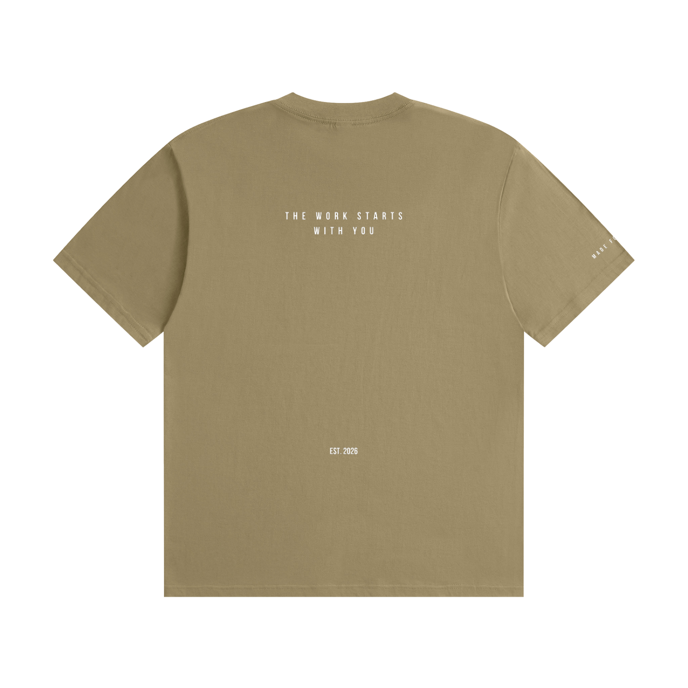 Relentless T-shirt Khaki