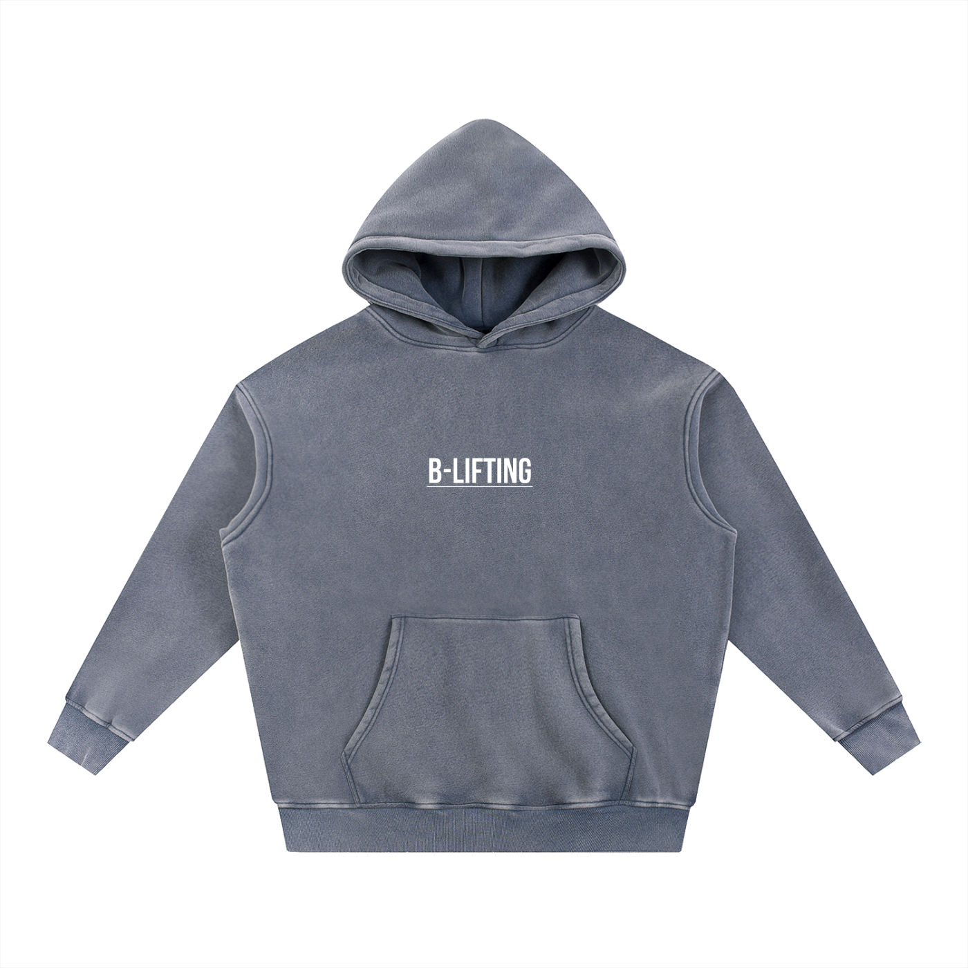 Essential Acid Wash Oversized Hoodie
