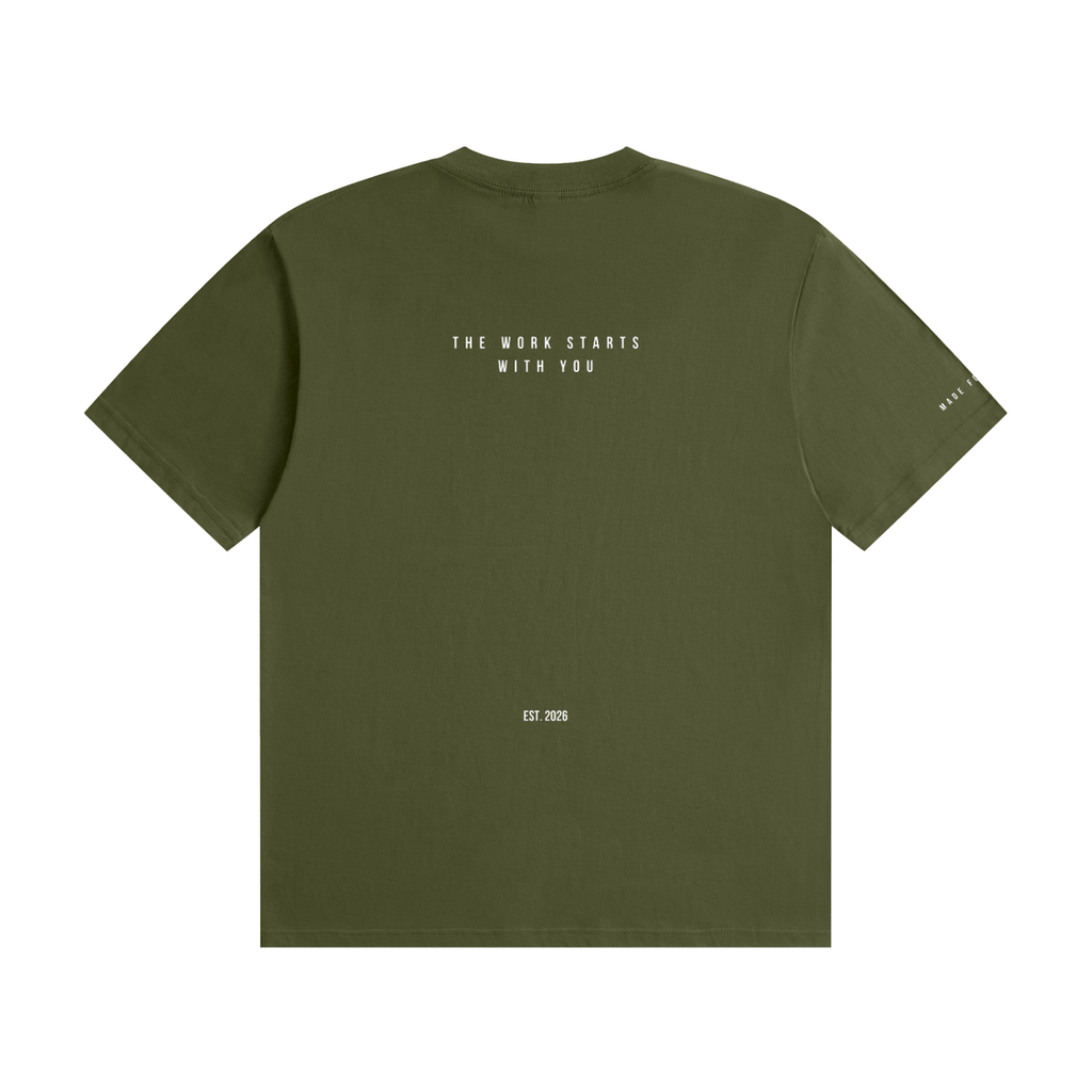 Relentless T-shirt Army Green